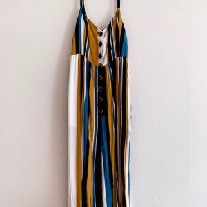 Urban Outfitters striped Jumpsuit